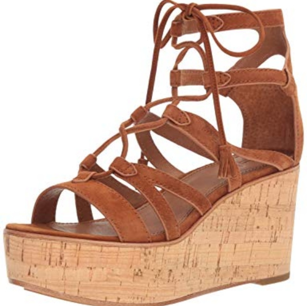 ISO Frye Heather Gladiator Sandals in Nutmeg